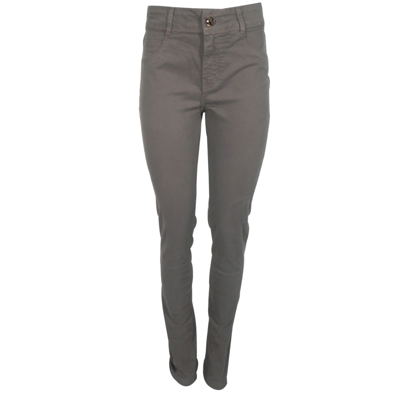 calça jeans feminina verde militar