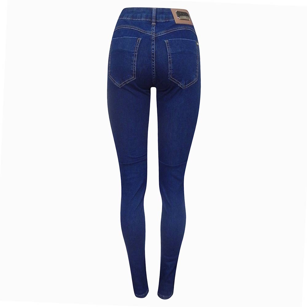 Calça Jeans Escuro Skinny Alessandra Gatabakana Pole Modas 5774