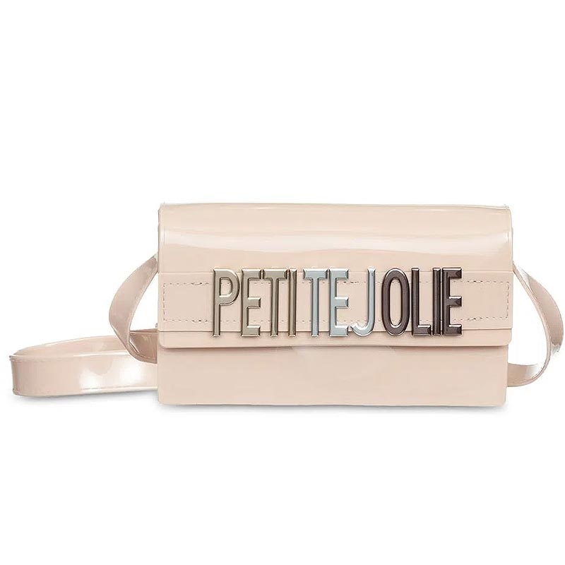 Bolsa/Pochete Petite Jolie Jix Nude Croco PJ4976 - Via Colors - Calçapé  Calçados