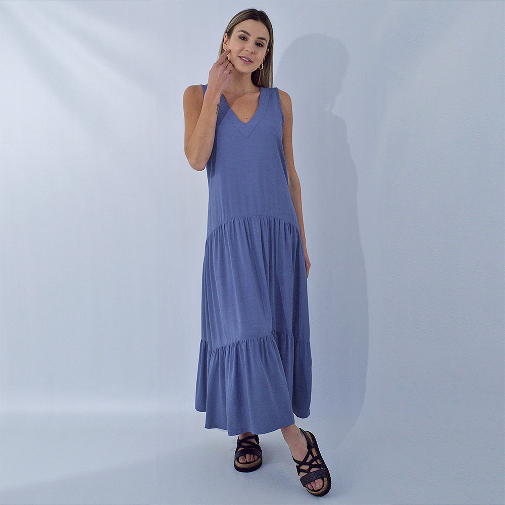 Vestido Dormir Rapariga Azul - Santoro