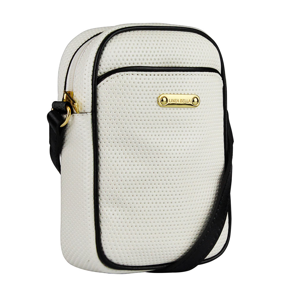 Bolsa Crossbody Pequena Cru Linea Bella  - Foto 1