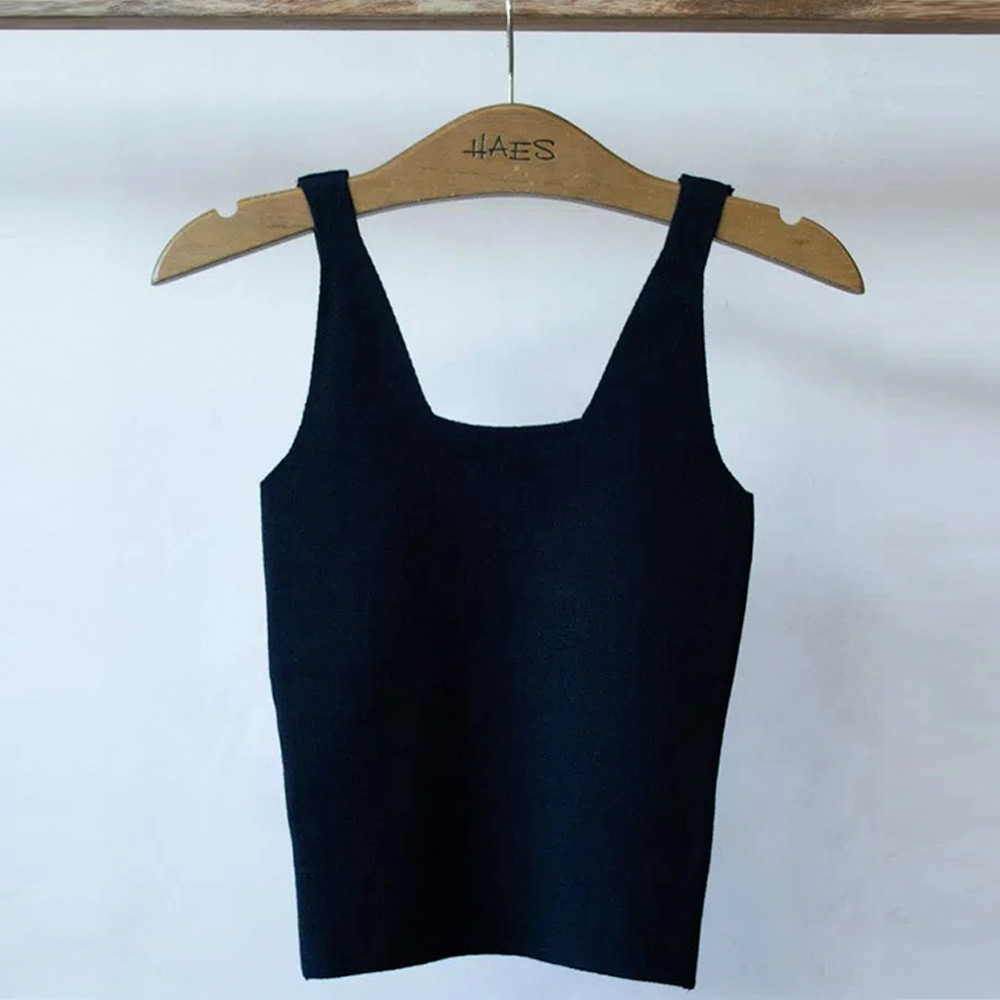 Blusa Regata Cor Preto Haes  - Foto 1