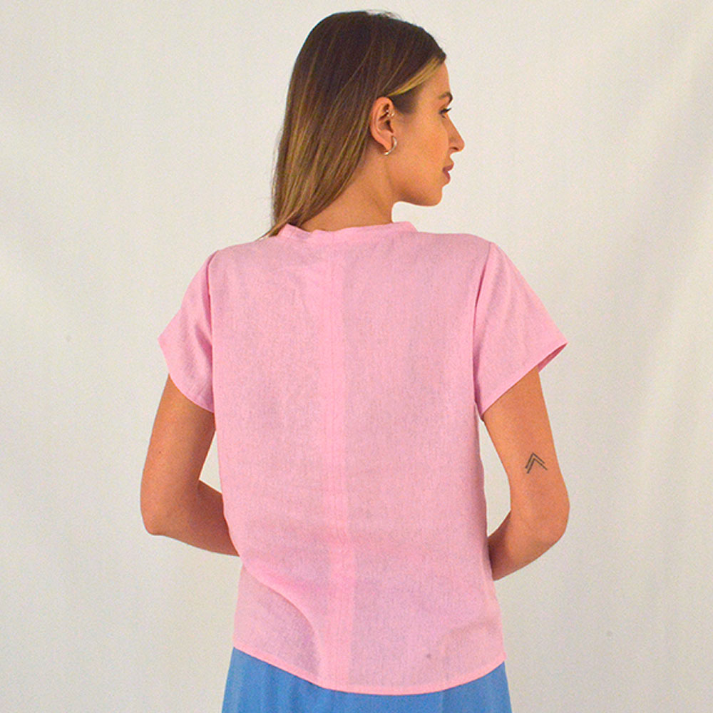 Blusa Linho Barbie Emprio B.  - Foto 2