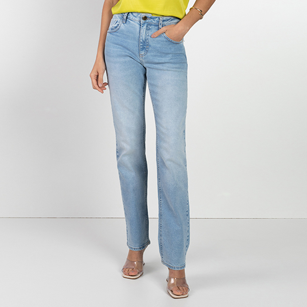 Cala Rubi Straight Jeans Flor de Lis  - Foto 3