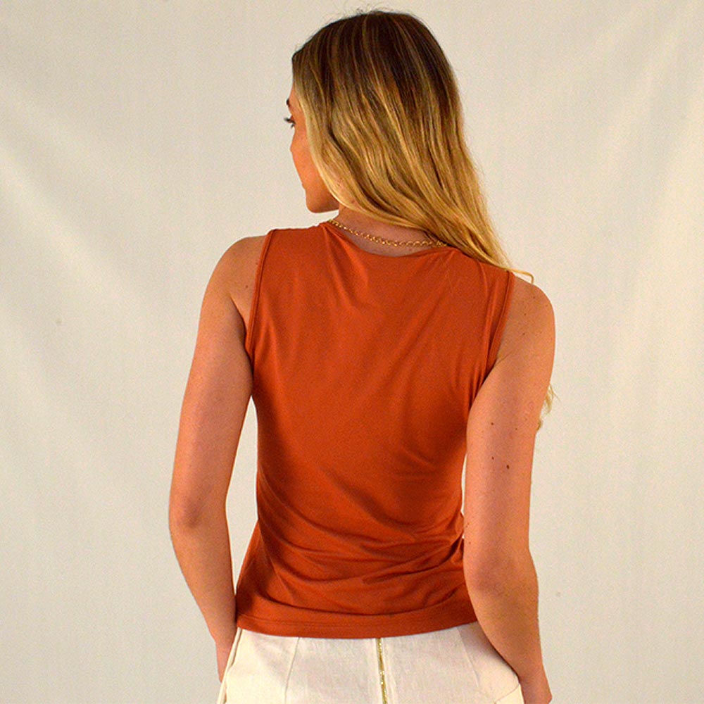 Blusa Regata Softouch UV Telha Gatos e Atos  - Foto 2