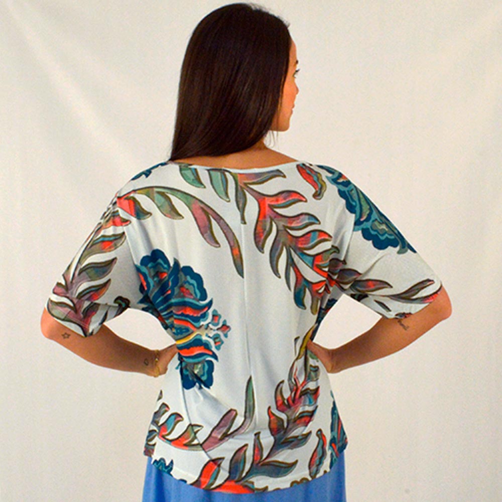 Blusa Fluity Estampa Istambul LaFee  - Foto 2