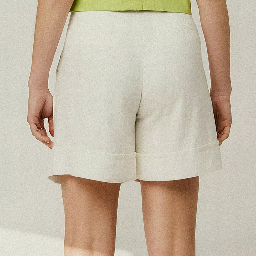 Shorts Alfaiataria Off White Mx Fashion - Foto 2