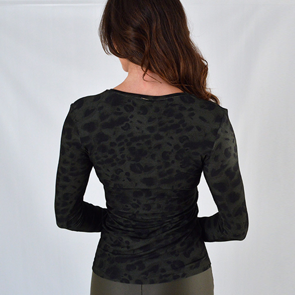 Blusa Viscolycra Estampada Lez a Lez Forest - Foto 3