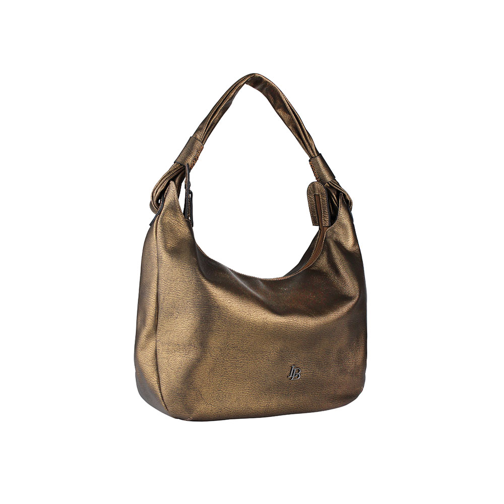 Bolsa Couro Grande Linea Bella Bronze - Foto 1