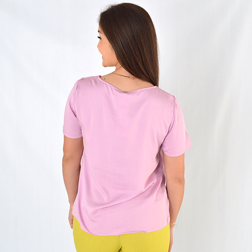 Blusa Tecido Plano Lez a Lez Lavanda - Foto 4