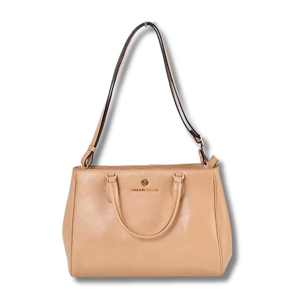 Bolsa Couro Blush Grande Smartbag - Foto 1