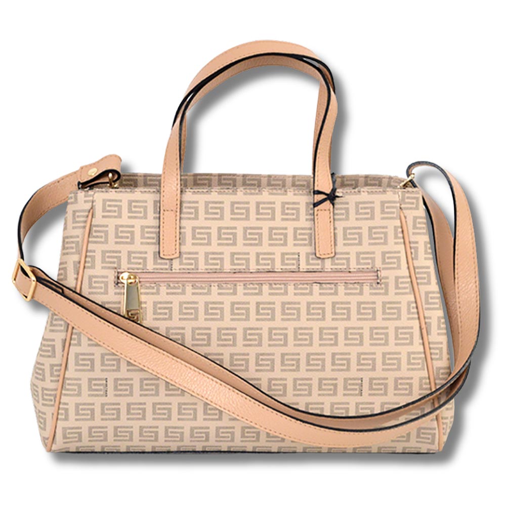 Bolsa Couro Grande Cor Blush Smartbag - Foto 3