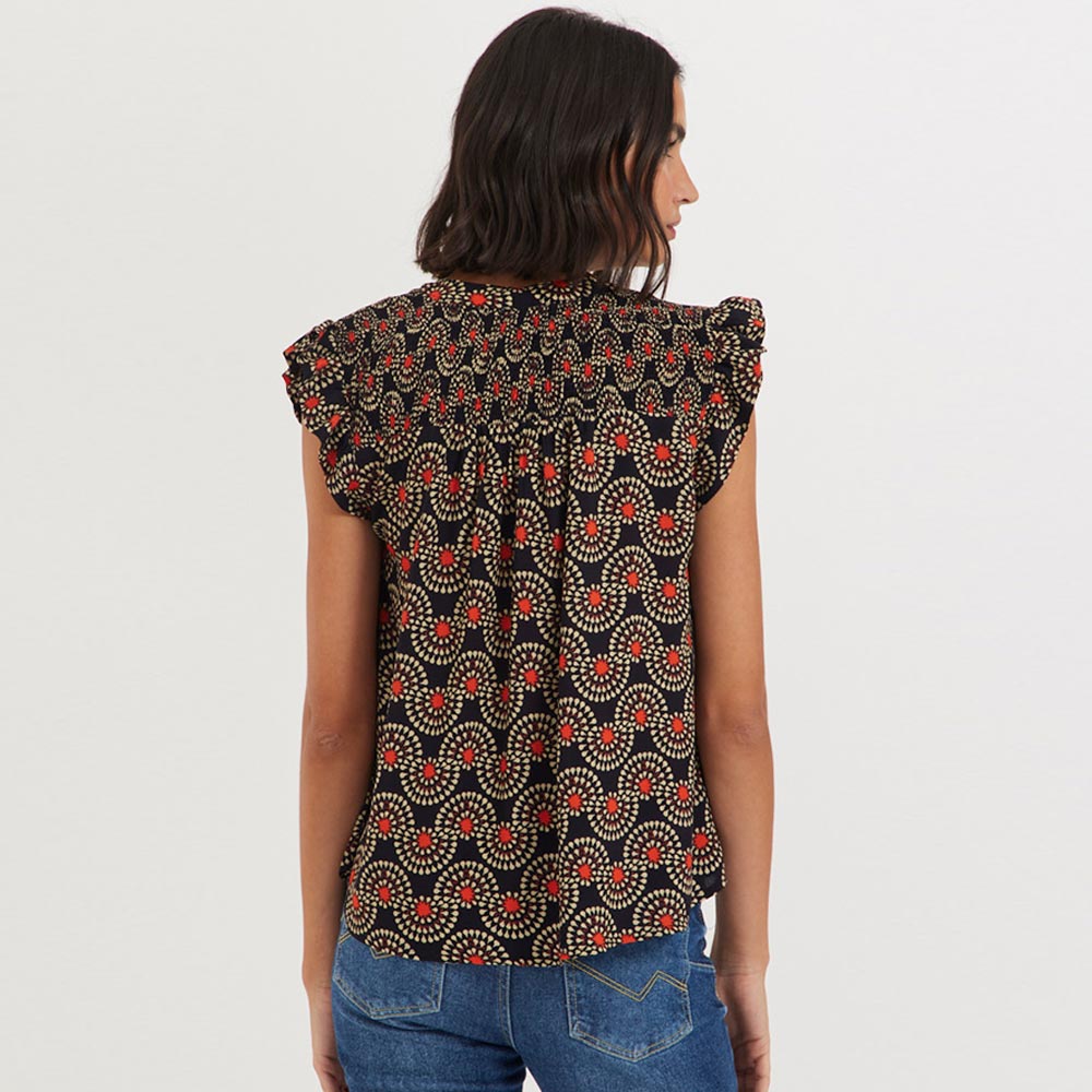 Blusa Viscose Estampa Estela Canto - Foto 3