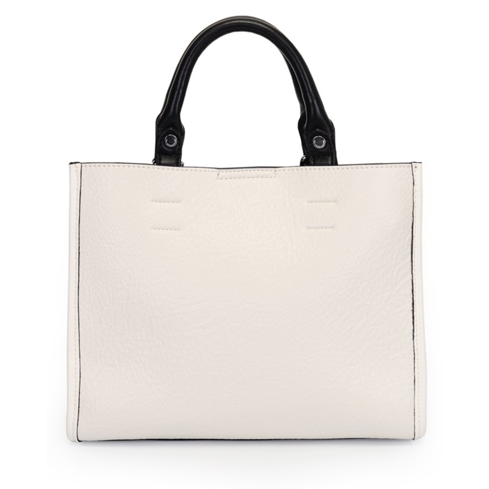 Bolsa Satchel Mdia Off White Wj Acessrios  - Foto 5