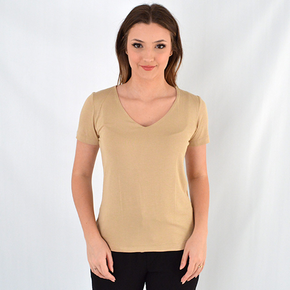 Blusa Bsica Cor Avel Declari - Foto 1