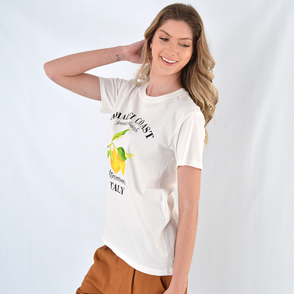 T-Shirt Em Algodo It Look - Foto 1