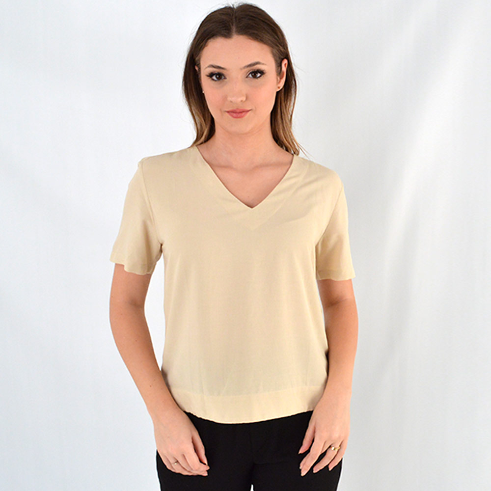 Blusa Linho Cor Cru Citt - Foto 1