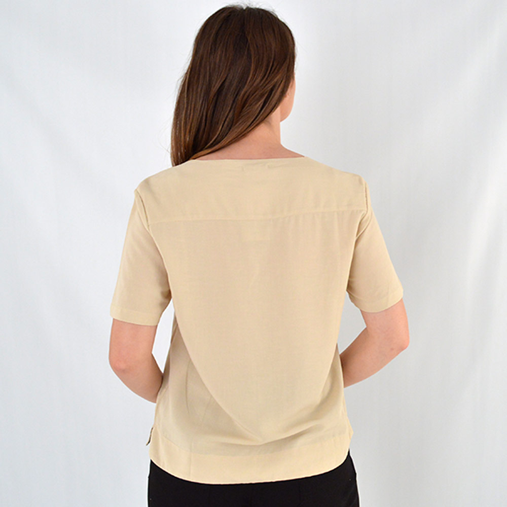 Blusa Linho Cor Cru Citt - Foto 3