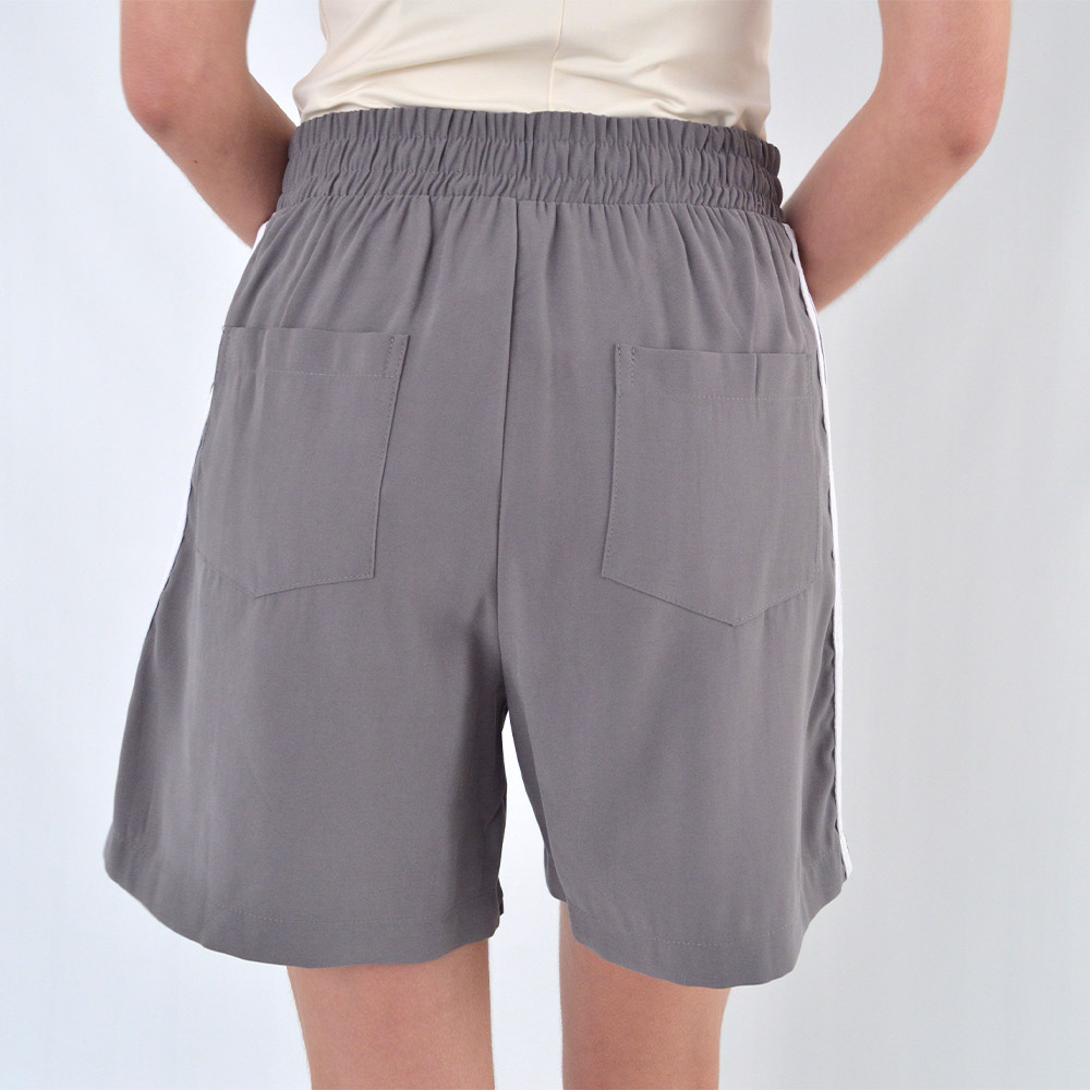 Shorts Mescla Com Listras Lateral Hush - Foto 2