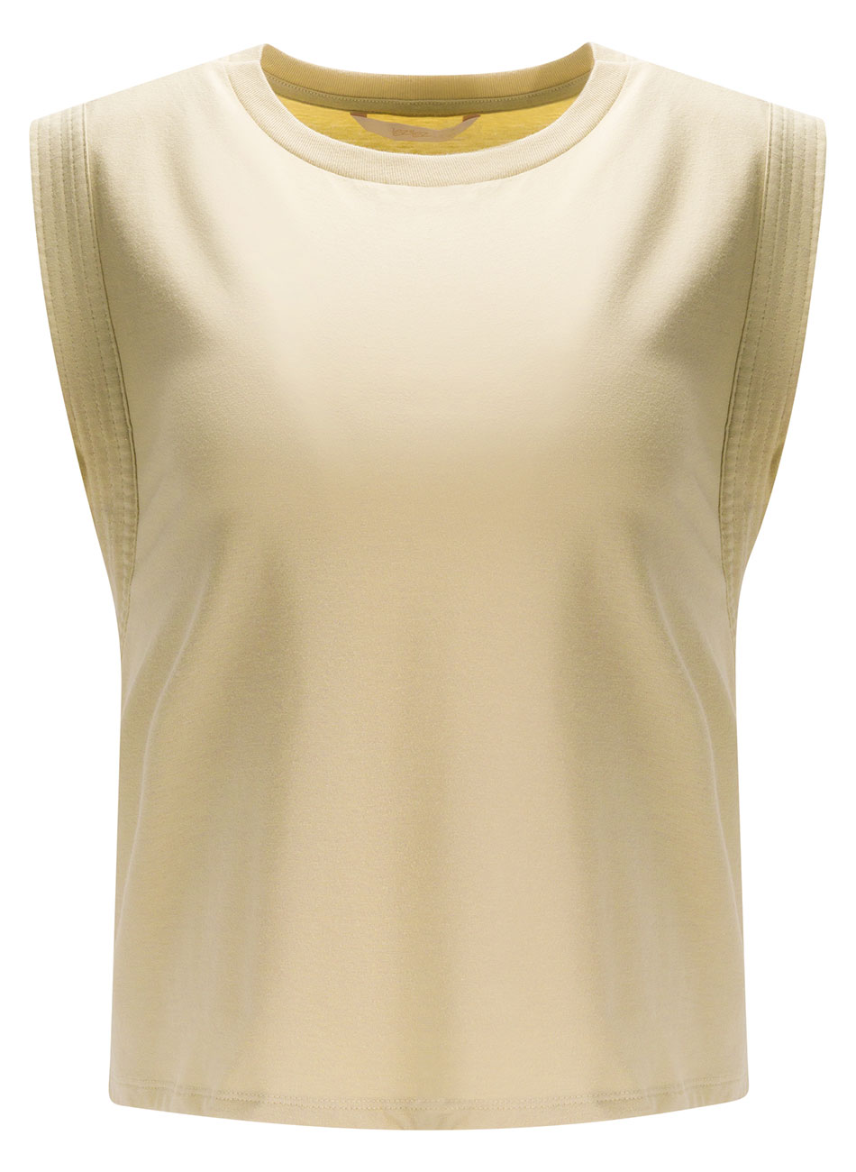 Blusa em Malha Prime Muscle Tee Basic Cor Bege Lez a Lez - Foto 2