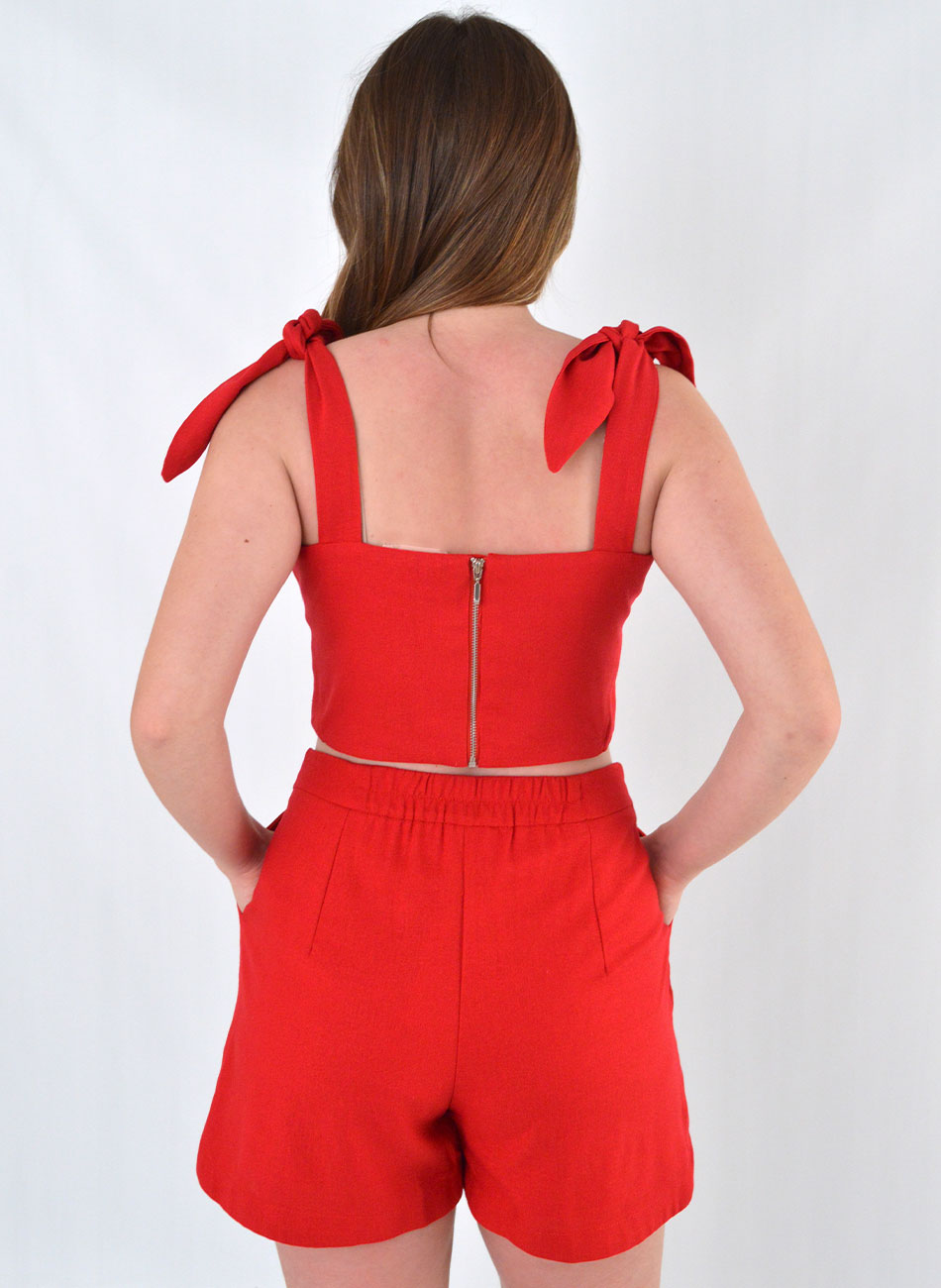 Conjunto Linho Vermelho Ritz  - Foto 4