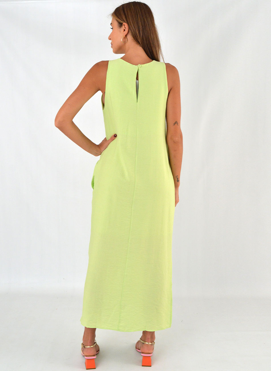 Vestido Viscose Verde Loderro - Foto 3