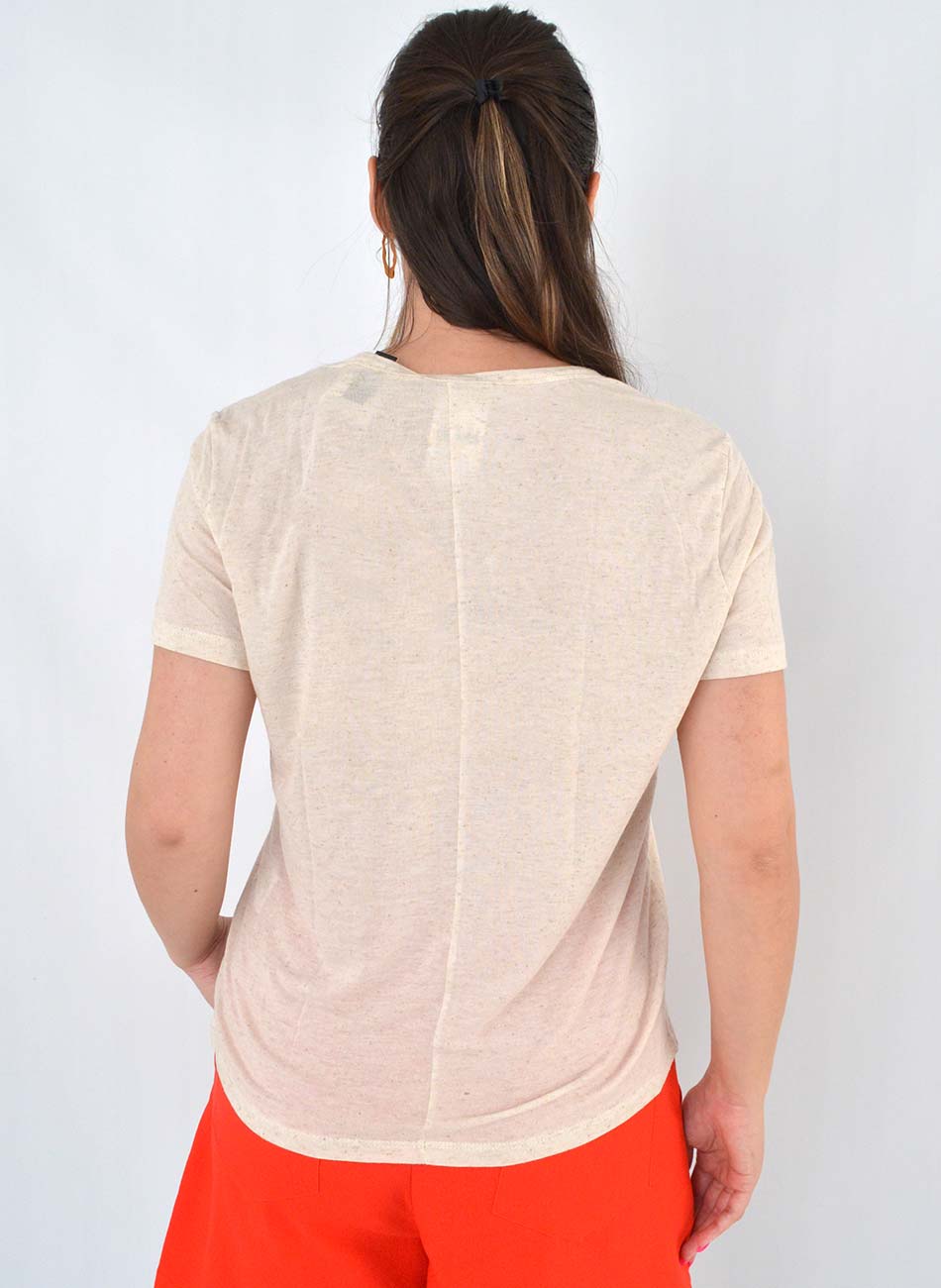 Blusa Viscolycra com Linho Bana Bana  - Foto 4