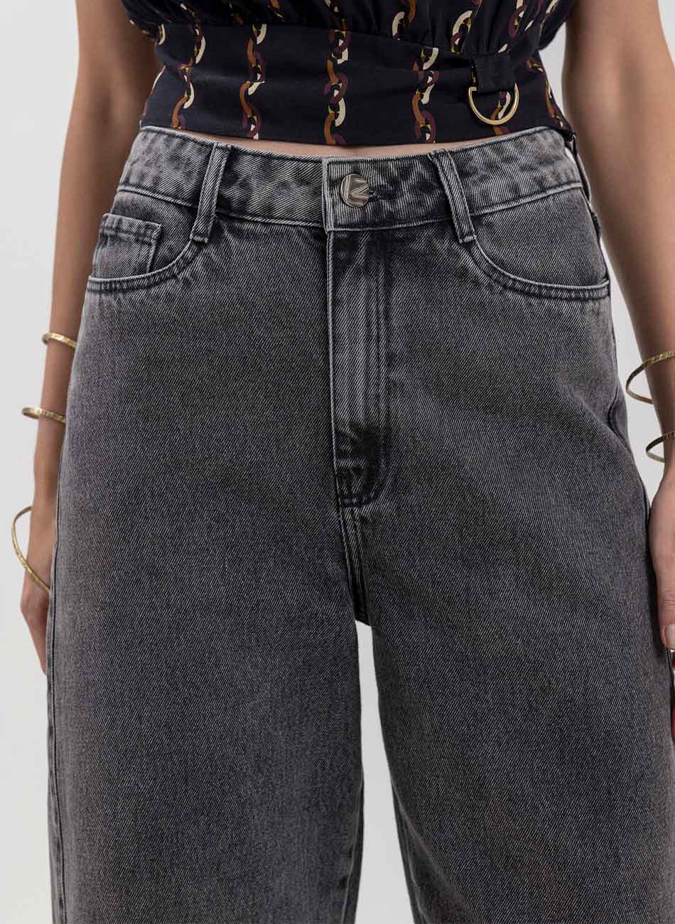 Cala Jeans Barrel Cropped Lez a Lez - Foto 2