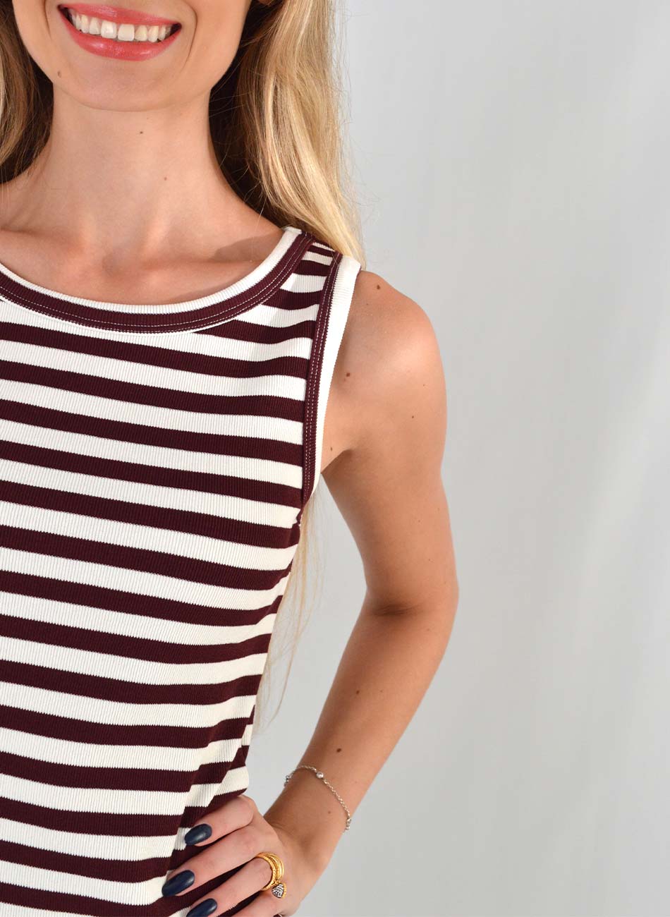 Blusa Ribana Listra Marsala Delamo - Foto 2