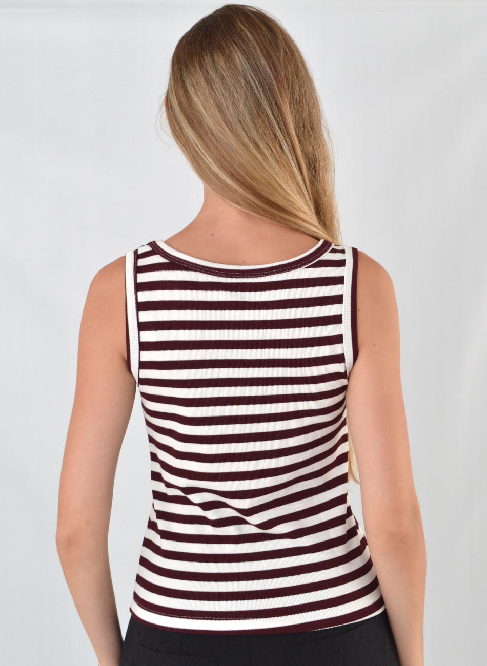 Blusa Ribana Listra Marsala Delamo - Foto 3