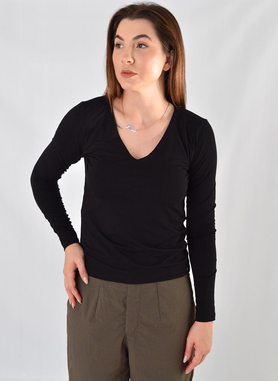 Blusa Bsica Viscolycra Declari - Foto 1